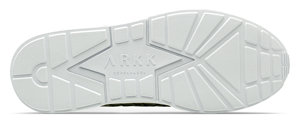 ARKK NOS Raven Mesh PET S-E15 | Dark Army White | Men Raven